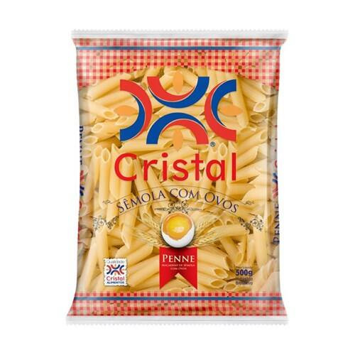 Macarrão Penne Cristal com Ovos Embalagem 500g
