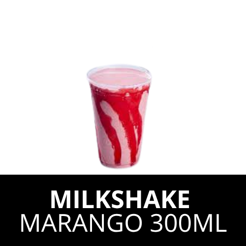 300ML MILKSHAKE MORANGO