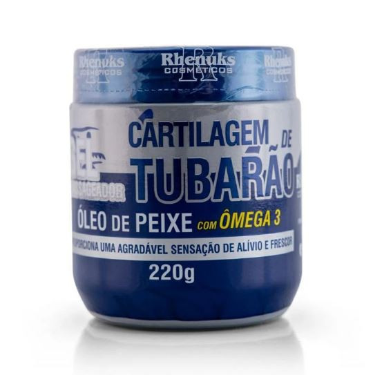 GEL MASSAG CARTILAGEM DE TUBARAO 200G RHENUKS