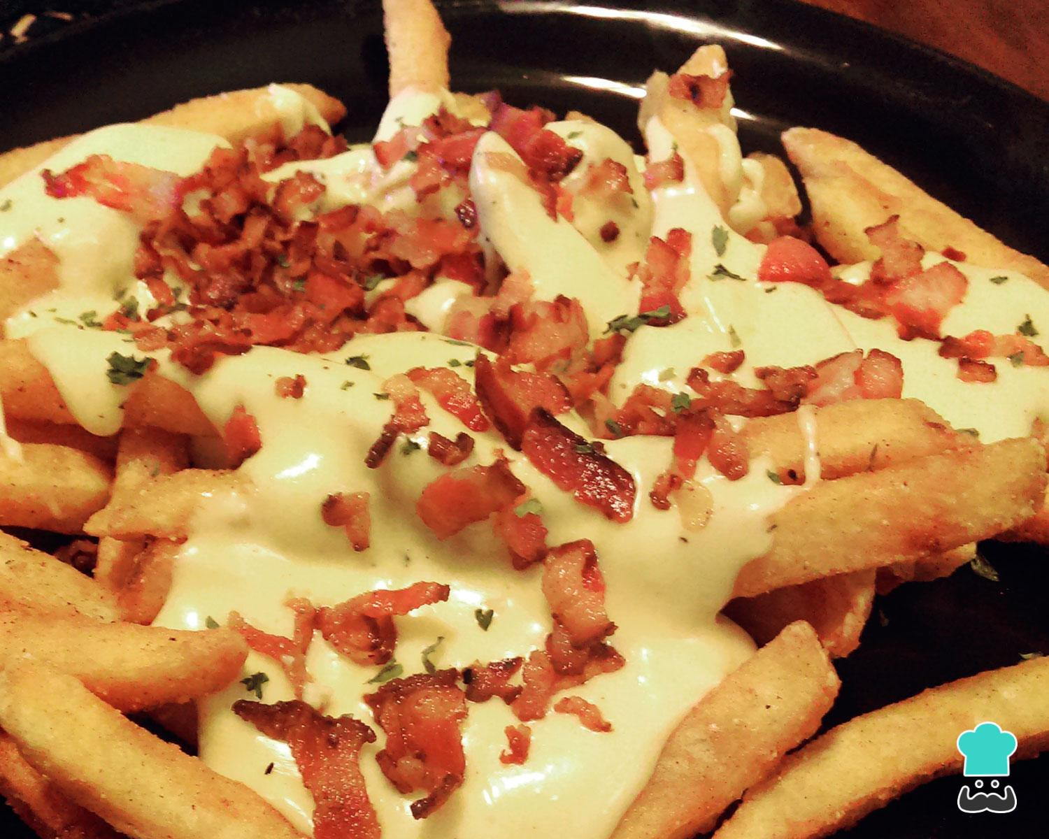 FRITAS 500G C/ BACON E QUEIJO