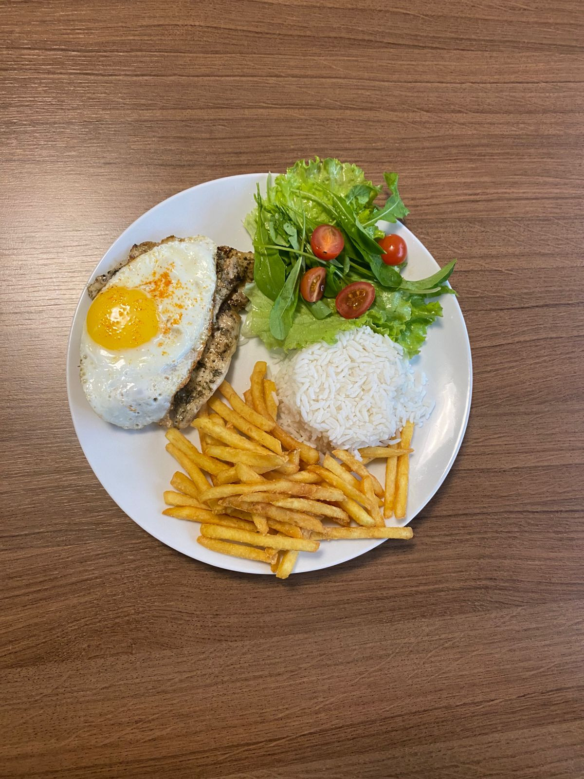 Frango acebolado
