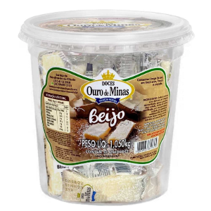 BEIJO DOCE C/LEITE CONDENSADO E COCO 50G