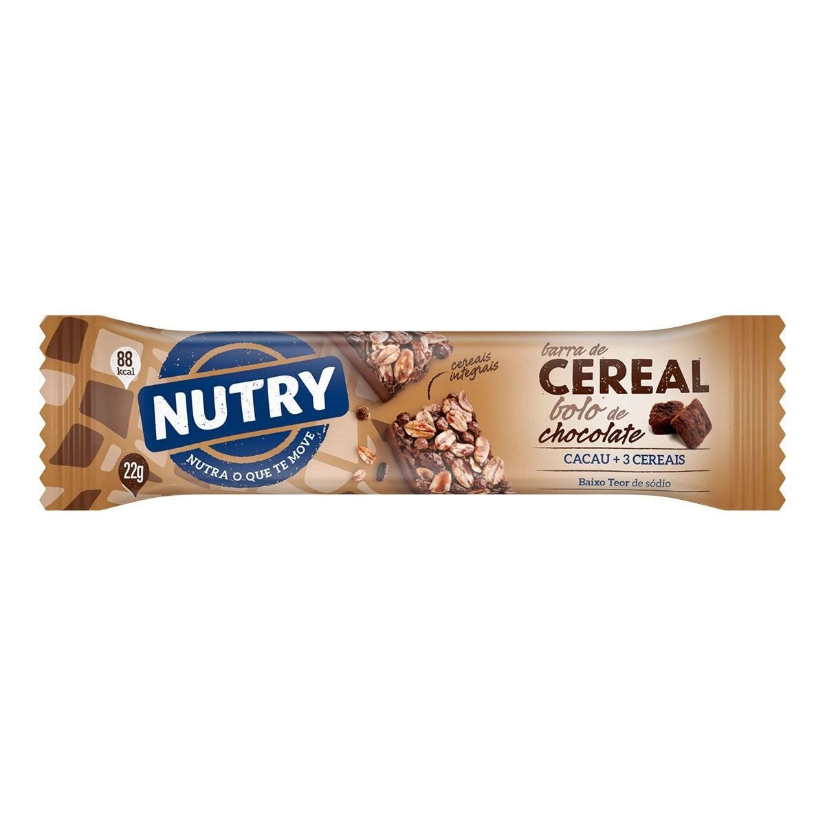 BARRA CEREAL NUTRY CHOCOLATE 22G
