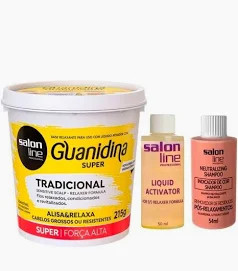 GUANIDINA CABELOS GROSSOS OU RESISTENTES