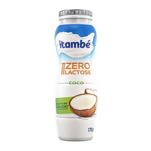 Iogurte Itambé Coco Zero Lactose Garrafa 170g