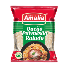 QUEIJO PARMESÃO RALADO SANTA AMALIA 50G