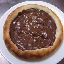 Esfiha de chocolate
