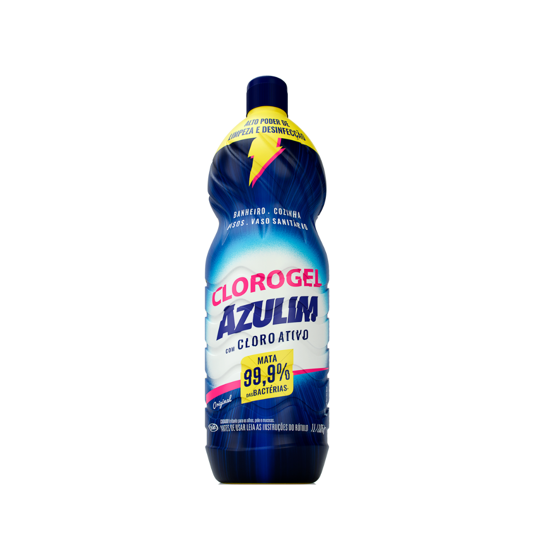 CLORO GEL AZULIM 1,05KG/1L