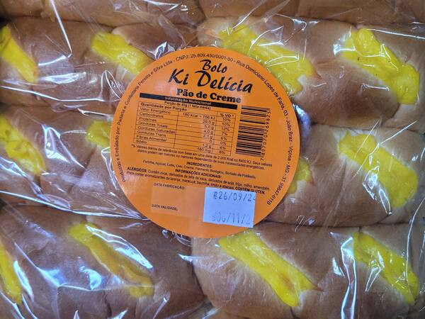 Pão Creme Qdelicia