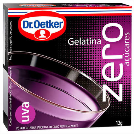 Gelatina Zero Uva 12gr Dr Oetker