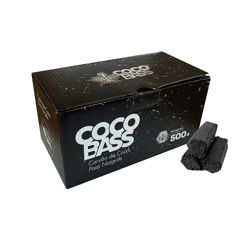 Carvão de Coco Cocobass 500g 