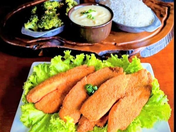 Filé De Tilápia À Milanesa 