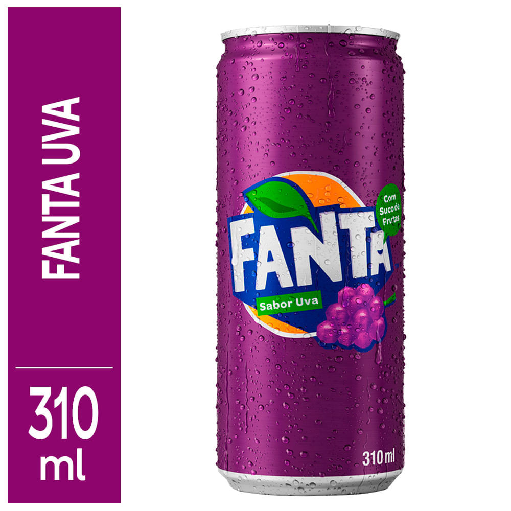 Refrig.fanta Uva Lata 310ml
