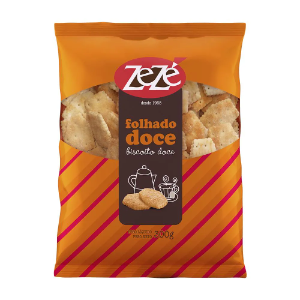 BISC.ZEZE FOLHADO DOCE 300G