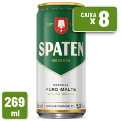 Cerveja Spaten Lata Sleek 269ml  