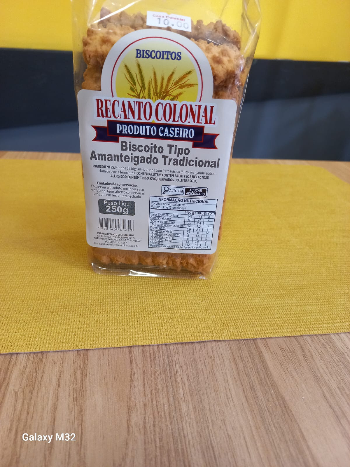 Biscoito Amantegado 250G