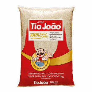 ARROZ TIO JOAO TIPO 1 BRANCO 1KG