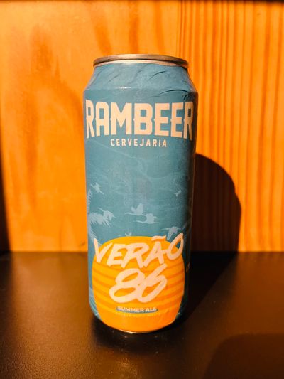 LATA RAMBEER VERAO 86 SUMMER ALE 4,7% 473ML