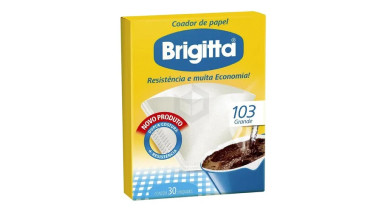 Filtro de Papel Brigitta Nº 103 c/ 30 Unidade