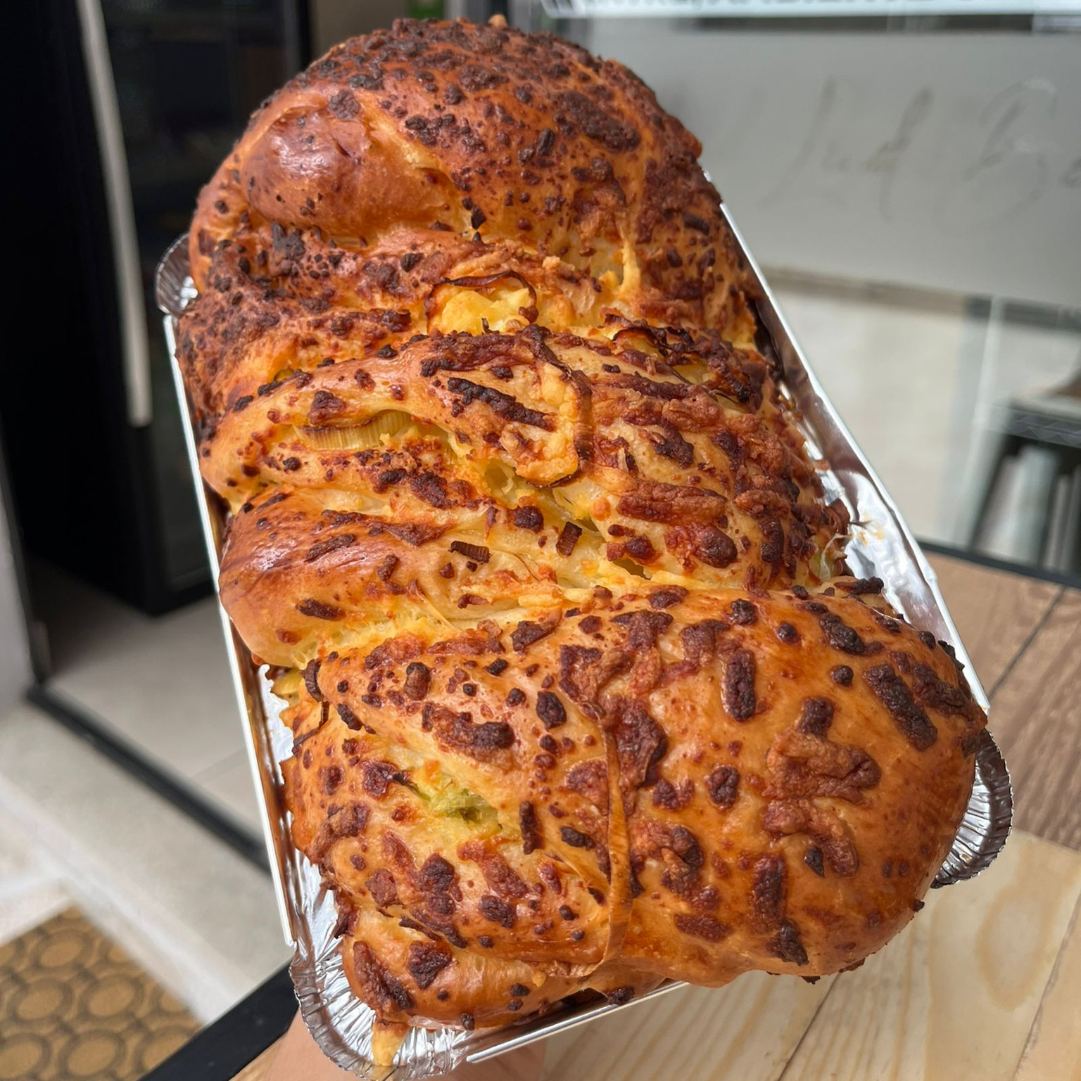 Brioche  Alho Poró Parmesão 