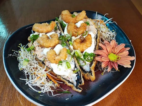 Temaki Hot com Camarão