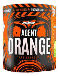 Agent Orange Tangerina C/Morango Pt 250g New Mill 