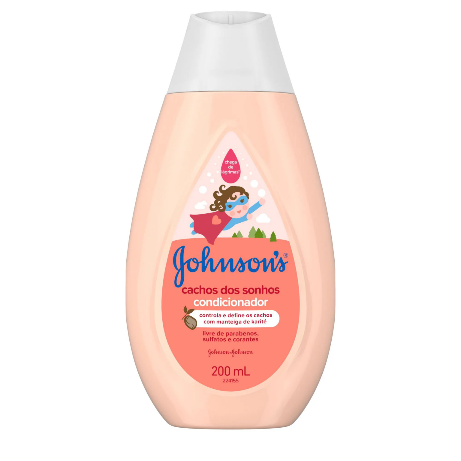 COND JOHNSONS BABY CABELOS CACHEADO 200ML
