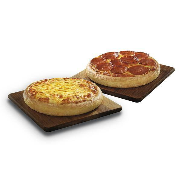 2 Pizzas Individuais (4 fatias)
