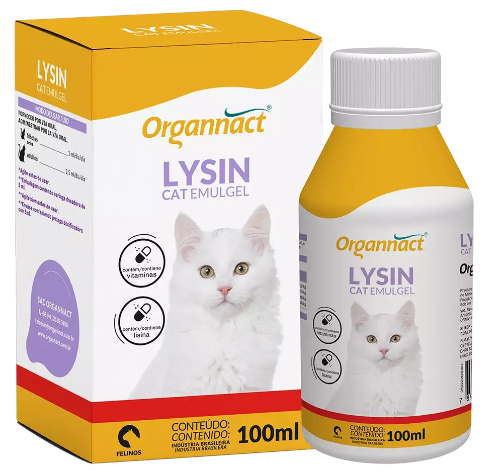Lysin Cat Emulgel 100ml