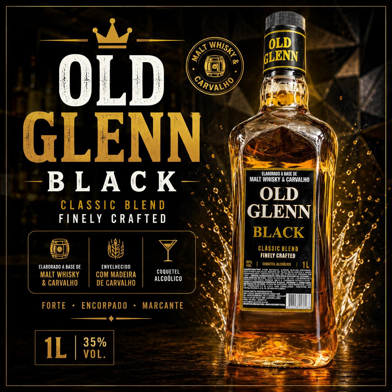 WHISKY OLD GREEN BLACK