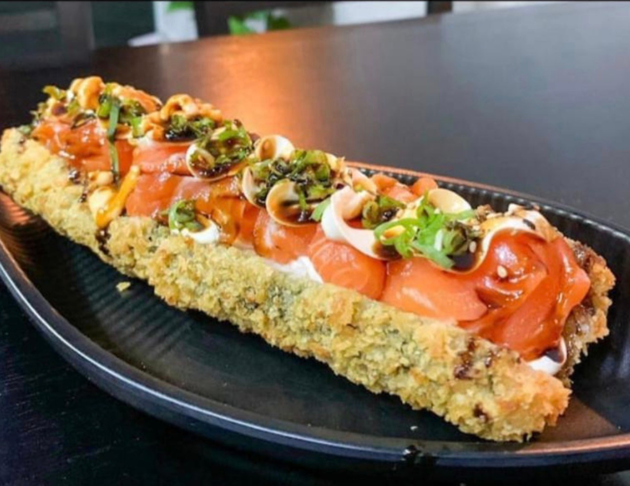 Mega Hot de salmão