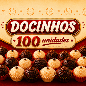 DOCINHOS 100 UNIDADES