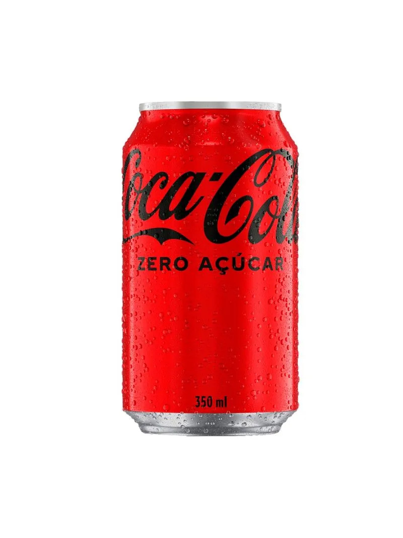 COCA COLA LATA ZERO 350ML VAREJO