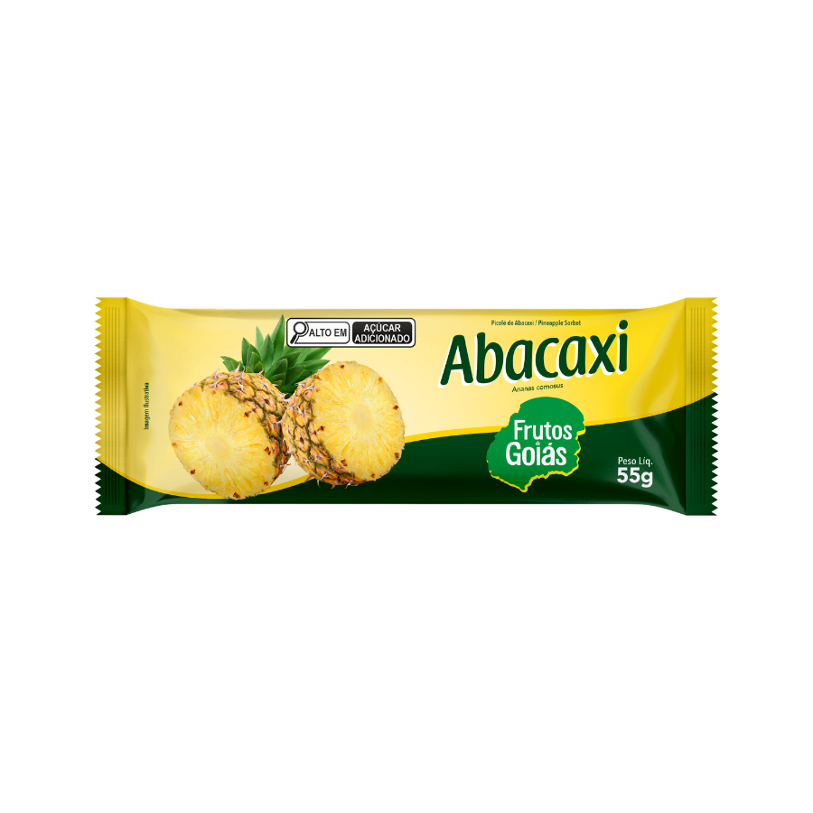 PICOLE ABACAXI FRUTA