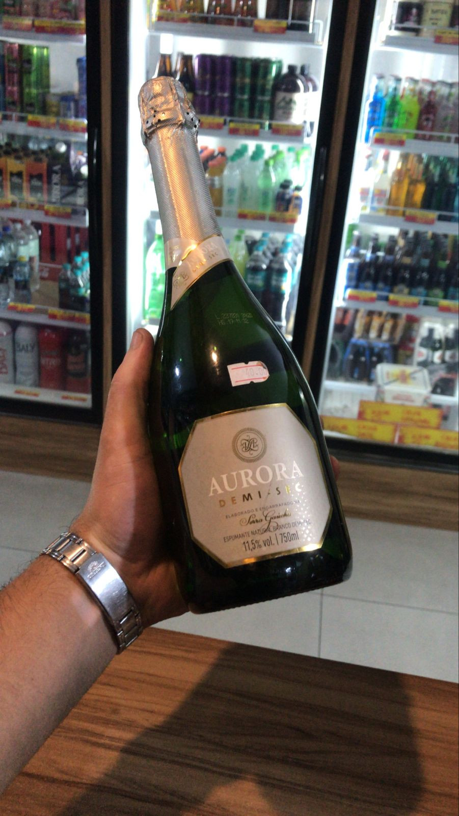 CHAMPANHE AURORA DEMI-SEC 750ML