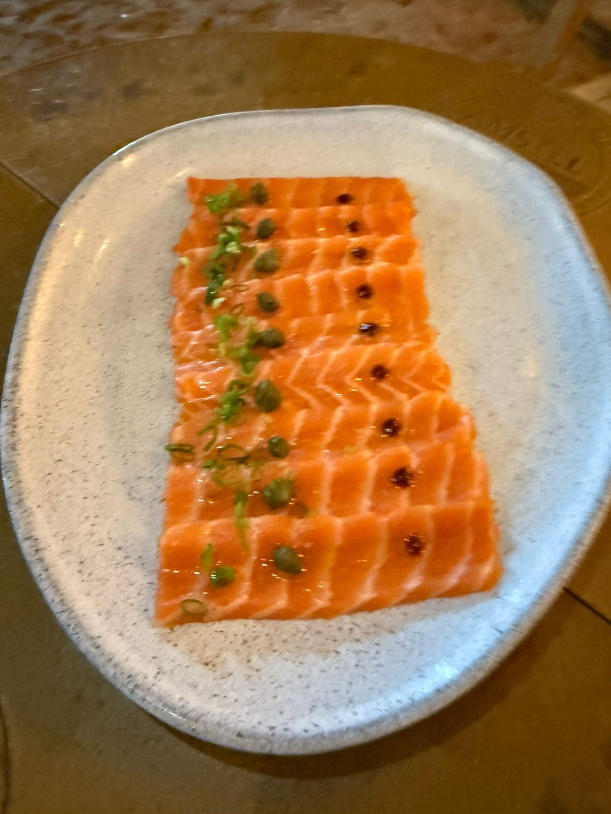 CARPACCIO DE SALMÃO