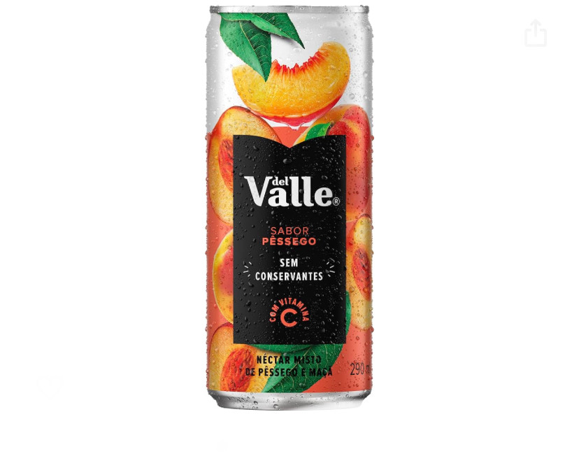 Dell vale pêssego 290 ml 