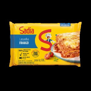 LASANHA DE FRANGO SADIA 600G