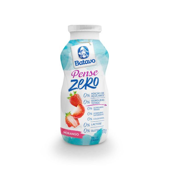 IOGURTE PENSE ZERO MORANGO BATAVO 170G