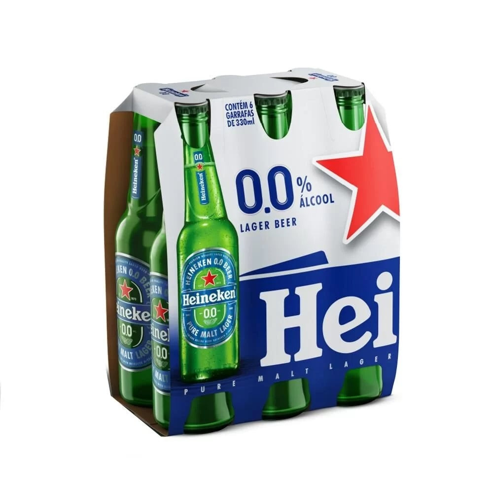 CAIXA HEINEKEN LN ZERO 330ML