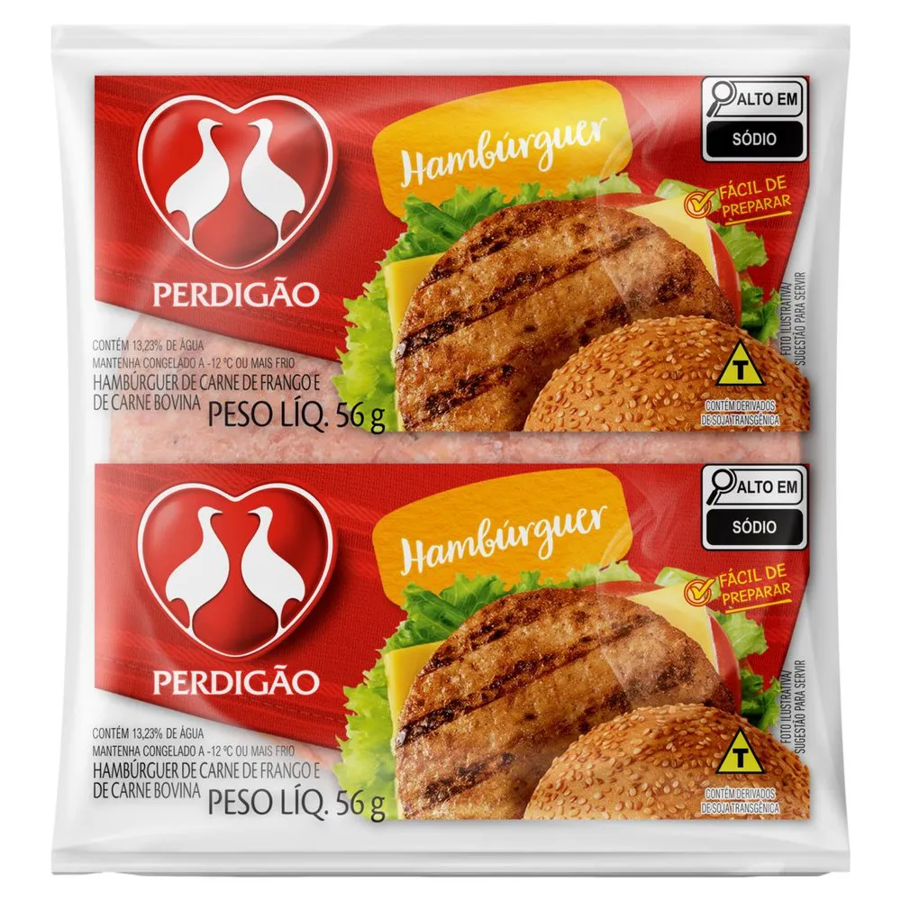 HAMBURGUER PERDIGAO 56G