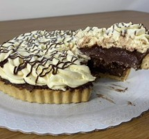 Torta Ninho com Nutella e Banana.