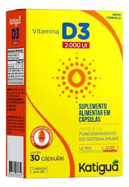 Vitamina D3 2.000ui Katigua 30caps