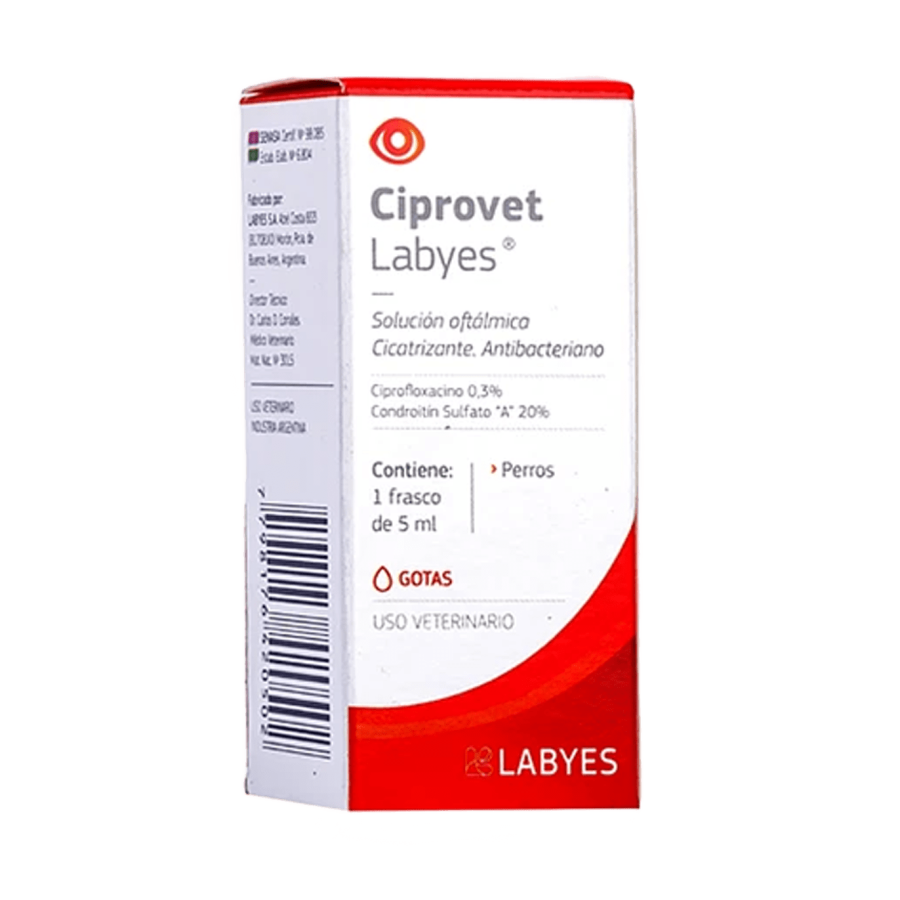 Colírio Ciprovet 5ml