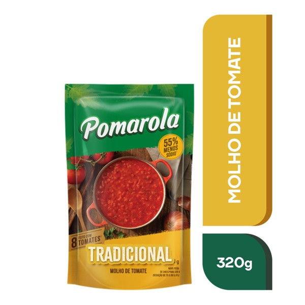 Molho De Tomate Pomarola Sc Tradicional 460g