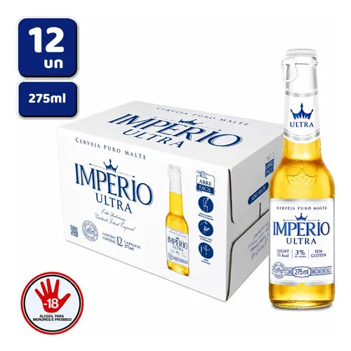 Imperio Ultra 275ml - Caixa de 12 unidades
