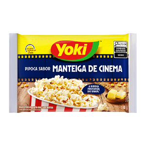 PIPOCA YOKI SABOR MANTEIGA DE CINEMA 100G