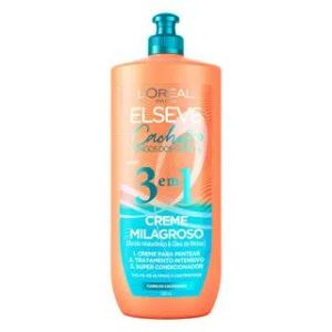 CREME PENTEAR ELSEVE MILAGROSO 3EM1 CACHOS 500ML