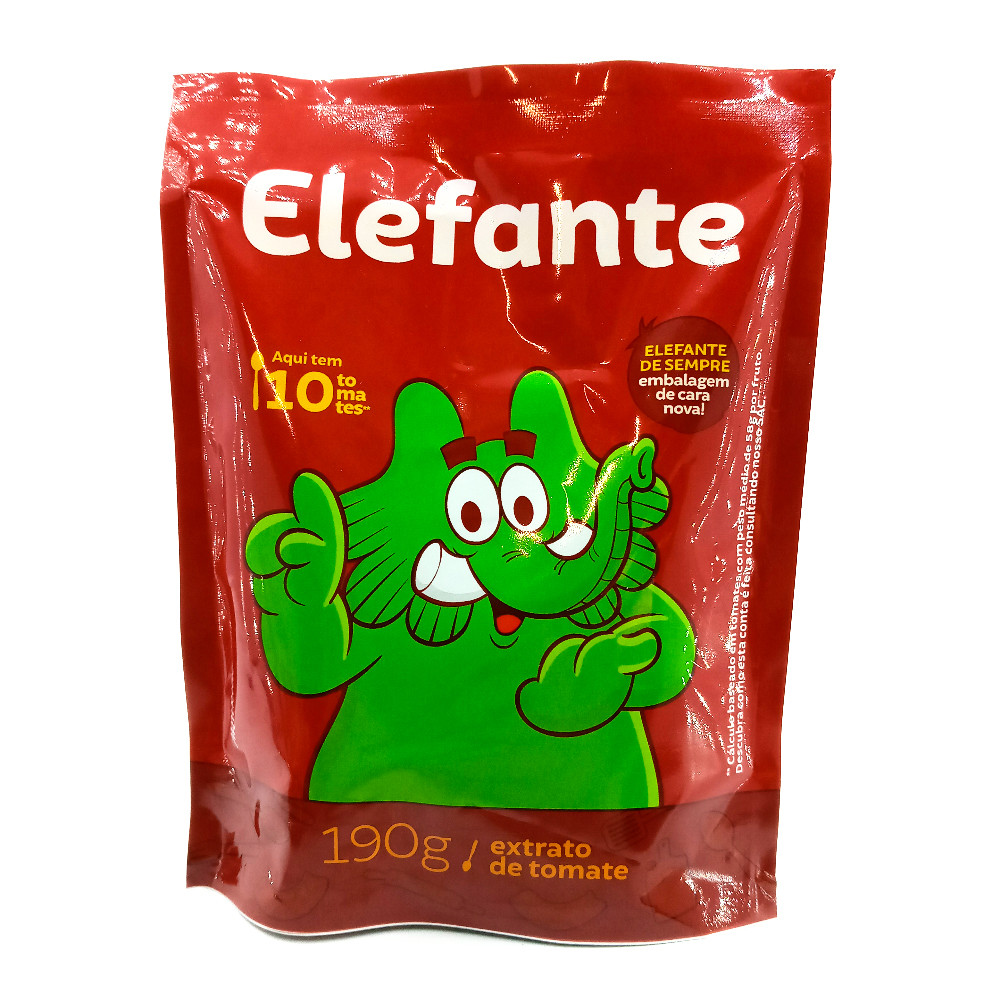 Extrato De Tomate Elefante Sc 190g