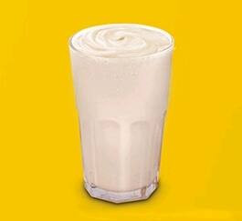 Smoothie creme de cupuaçu com morango